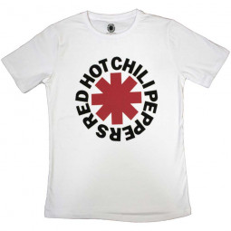 RED HOT CHILI PEPPERS - CLASSIC ASTERISK (WHITE) - TRIKO