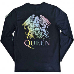 QUEEN - RAINBOW CREST (SLEEVE PRINT) (LS) - TRIKO