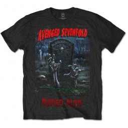 AVENGED SEVENFOLD - BURIED ALIVE TOUR 2012 (BACK PRINT) - TRIKO