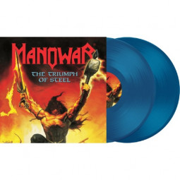 MANOWAR - THE TRIUMPH OF STEEL (BLUE VINYL) - 2LP