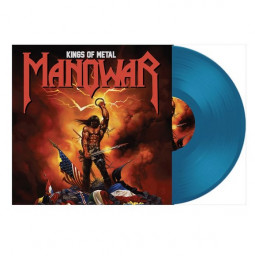 MANOWAR - KINGS OF METAL (BLUE VINYL) - LP