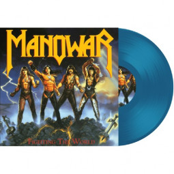 MANOWAR - FIGHTING THE WORLD (BLUE VINYL) - LP