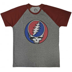 GRATEFUL DEAD - STEAL YOUR FACE CLASSIC (RAGLAN) - TRIKO