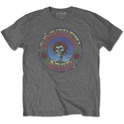 GRATEFUL DEAD - BERTHA CIRCLE VINTAGE WASH (GREY) - TRIKO