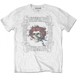 GRATEFUL DEAD - BERTHA WITH LOGO BOX (WHITE) - TRIKO