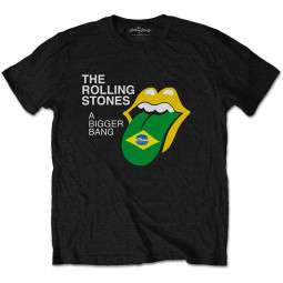 ROLLING STONES - A BIGGER BANG (BRAZIL '80) (BACK PRINT) - TRIKO