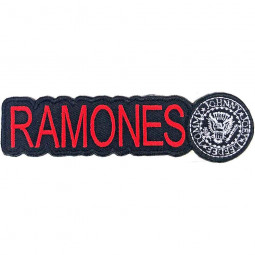 RAMONES - LOGO & SEAL - NÁŠIVKA