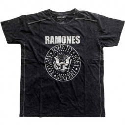 RAMONES - PRESIDENTIAL SEAL (BLACK) (WASH COLLECTION) - TRIKO