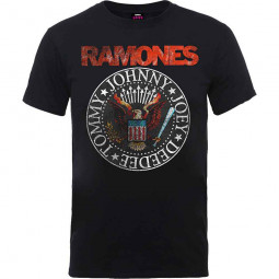 RAMONES - VINTAGE EAGLE SEAL - TRIKO