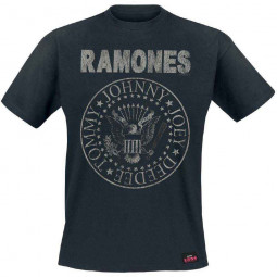 RAMONES - SEAL HEY HO (BACK PRINT) - TRIKO