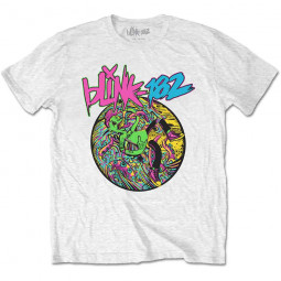 BLINK 182 - OVERBOARD EVENT (WHITE) - TRIKO