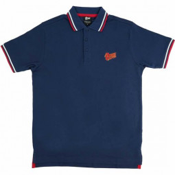 DAVID BOWIE - FLASH LOGO (NAVY BLUE) (POLO) - TRIKO