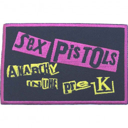 SEX PISTOLS - ANARCHY IN THE PRE-UK - NÁŠIVKA