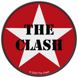 THE CLASH - MILITARY LOGO - NÁŠIVKA