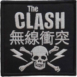 THE CLASH - SKULL & CROSSBONES - NÁŠIVKA