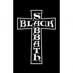 BLACK SABBATH - CROSS - TEXTILNÍ PLAKÁT