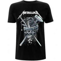 METALLICA - HISTORY WHITE LOGO - TRIKO