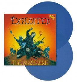 THE EXPLOITED - THE MASSACRE (TRANSPARENT BLUE) - 2LP