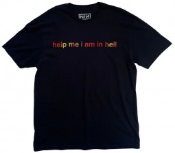 NINE INCH NAILS - HELP ME (BACK PRINT) - TRIKO