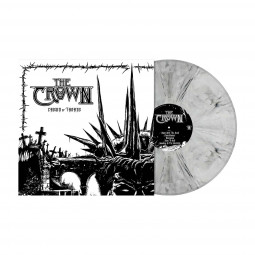 THE CROWN - CROWN OF THORNS (WHITE/BLACK MARBLE SPLATTER) - LP