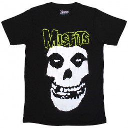 MISFITS - SKULL & LOGO - TRIKO