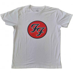 FOO FIGHTERS - FOO FIGHTERS LOGO (WHITE) - TRIKO