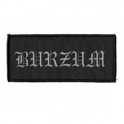 BURZUM - LOGO (SILVER) - NÁŠIVKA