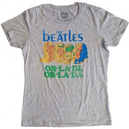 BEATLES - VINTAGE OB LA DI (BACK PRINT) (GIRLIE) - TRIKO