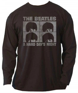 BEATLES - HARD DAYS NIGHT (BACK PRINT) (LS) - TRIKO