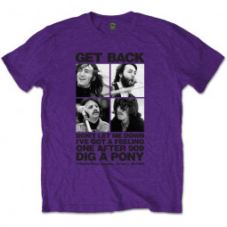 BEATLES - GET BACK (PURPLE) - TRIKO