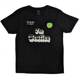 BEATLES - 70S LOGO & YEARS (BACK PRINT) - TRIKO