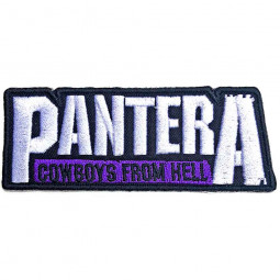 PANTERA - COWBOYS FROM HELL (LOGO) - NÁŠIVKA