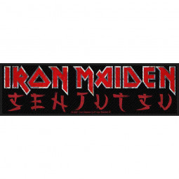 IRON MAIDEN - SENJUTSU LOGO (SUPER STRIP) - NÁŠIVKA