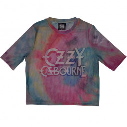 OZZY OSBOURNE - LOGO (MESH) (CROP TOP) (GIRLIE) - TRIKO