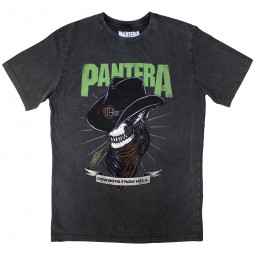 PANTERA - SKELETON COWBOYS (STONE WASH) - TRIKO