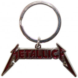 METALLICA - BRIGHT RED LOGO - PŘÍVĚSEK