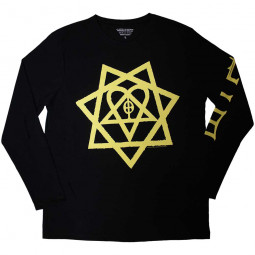 HIM - HEARTAGRAM HONEYCOMB (LS) - TRIKO