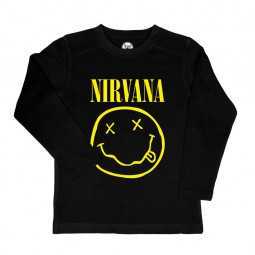 Nirvana (Smiley) - Kids longsleeve