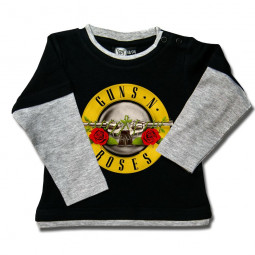 Guns 'n Roses (Bullet') - Skater tričko pro miminka