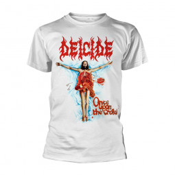 DEICIDE - ONCE UPON THE CROSS (WHITE) - TRIKO